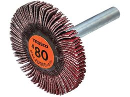 TRUSCO �Z���~�b�N�t���b�v�z�C�[�� ���a6mm #80 �O�a40�~��5�~����40 5�� TCF4005-CE-80