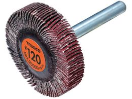 TRUSCO �Z���~�b�N�t���b�v�z�C�[�� ���a6mm #120 �O�a40�~��10�~����40 5�� TCF4010-CE-120