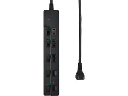 �����d�� PD�Ή��X�C�b�`�tUSB�^�b�v 2m �� WLK-3222SUC(BK)