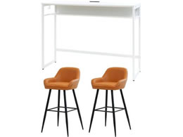 Netforce �n�C�f�X�N�X�N�[�v�`�F�A�Z�b�g 2�l�p �z���C�g�~�u���E�� HD1545SCPH2WHBR