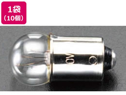 �G�X�R 6.3V 1.0W BA9S �p�C���b�g�� 10�� EA758ZA-11