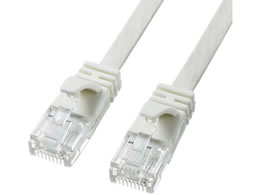 �T�����T�v���C �J�e�S��6A �t���b�gLAN�P�[�u�� 1m �z���C�g KB-FL6A-01W