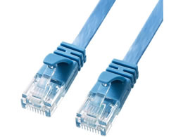 �T�����T�v���C �J�e�S��6A �t���b�gLAN�P�[�u�� 10m�u���[ KB-FL6A-10BL