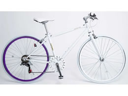 21Technology �N���X�o�C�N �V�}�m��6�i�ϑ� 700�~28C �z���C�g�p�[�v������ CL266