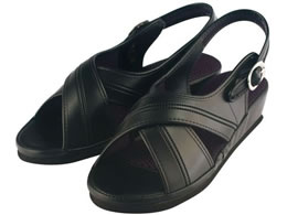 �t�@�[�X�g���C�g ���b�V���E�N���X�T���_�� �i�[�X�T���_�� 23-7855-0103 �u���b�N M(22.5-23.0CM)