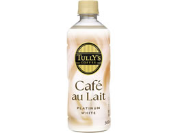 �ɓ��� TULLY�fS PLATINUM WHITE Cafe Au Lait 500mL