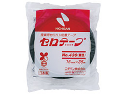 ニチバン セロテープ 着色 NO.430 15mm×35m 緑 4303-15