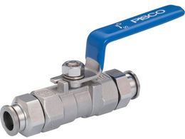 PISCO SUS316�����{�[���o���u 1�s�[�X�A���f���[�X�g�{�A�^�C�v SUS316�����^�b�`�p��t�^�C�v NSBV10-1212