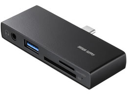 �T�����T�v���C USB5Gbps Type-C�J�[�h���[�_�[ USB1�|�[�g���� ADR-5TCSD2BK