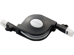 �G���R�� CAT6 �����LAN�P�[�u�� �u���b�N 2.5m LD-MCTGT BK2