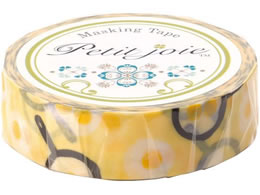 �j�`�o�� Petit joie �}�X�L���O�e�[�v �ڋʏĂ� 15mm�~18m