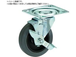 SAMSONG �v���[�g���y�׏d�p�L���X�^�[ 102mm ���݃X�g�b�p�[�t�� TP3640-01-MIR-TLB