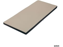 �􂦂郀���Ȃ��̈����U�}�b�g���X(��w��̍\��)�����p�J�o�[ 1890�~830�~80mm �x�[�W�� 7-6388-12