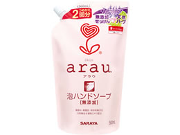 サラヤ アラウ 泡ハンドソープ詰替え 500ml(2回分)が433円【ココデカウ】