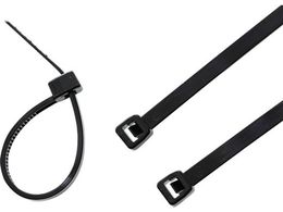 TRUSCO �P�[�u���^�C ��3.5mmX80mm �ő匋����15 �ό� 100�{�� TRCVJH-80W