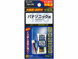 �����d�� ELPA �R�[�h���X�d�b�@�p�[�d�r �p�i�\�j�b�N�p KX-FAN57�Ή� TSA-126