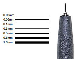 Too コピックマルチライナー ブラック 0.03mm