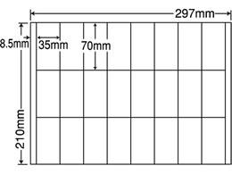 NANA ���x���V�[���i�i�R�s�[A4 24�� 500�V�[�g CR24U