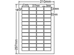 NANA ���x���V�[���i�i���[�hA4 48�� �Ĕ��� 500�V�[�g LDW48EF