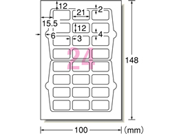 �G�[���� �菑�����v�����g���ł��郉�x�� �p�^ 24�� 26003