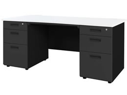 Netforce �i�b�c ������ 3+3�i ��1600mm �u���b�N�~�z���C�g LRD-167B-BWH33