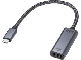 �T�����T�v���C USB TypeC�[HDMI�ϊ��A�_�v�^ 8K 60Hz HDR 20cm ���b�V�� AD-ALC8KHDR