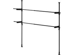 �A�C���X�I�[���} ���g������ 2�i ����110�`190cm �u���b�N MW-190NR