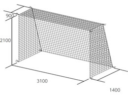TOEI LIGHT �g�[�G�C���C�g �t�b�g�T���E�n���h�S�[���l�b�g �l�p�� 2��1�g �|���G�`���������� 440T 72�{ �Ԗ�12cm�p