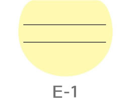 �������쏊 �p�@���x�� �� ��(E-1)���򃉃x�� 25-6168-00 kinshi E-1(28X35MM)100�}�C�C��