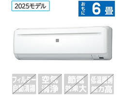 �R���i �y�z���̂݁E�H���Ȃ��z6����� ��[��p�G�A�R�� ReLaLa(������) �z���C�g RC-2225R(W)S