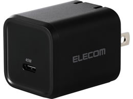 �G���R�� USB-C�[�d�� C�~1 45W �u���b�N ACDC-PD12245BK