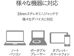 エレコム パソコン用2.0chスピーカー ブラック MS-P08ABKが2,470円