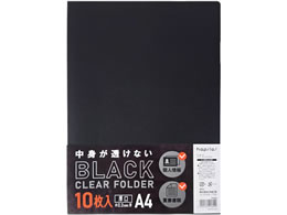 �n�s�� �N���A�[�z���_�[ A4 �u���b�N ���� 10�� PF009