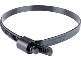 HCL �������z�[�X�o���h Ezyclamp ���t�a25.0�`150.0mm �Ε�8.0mm �i�C����12 PWD-13-150-SC-PA12-BK
