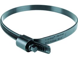 HCL �������z�[�X�o���h Ezyclamp ���t�a25.0�`150.0mm �Ε�8.0mm �i�C����66 PWD-13-150-SC-PA66-BK