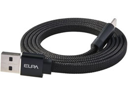 �����d�� �}�O�l�b�gUSB�t���b�g�P�[�u�� PD27W AtoC 1m �u���b�N MCA-FAC1027(BK)