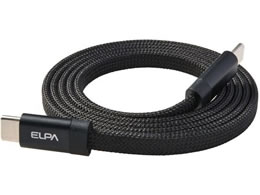 �����d�� �}�O�l�b�gUSB�t���b�g�P�[�u�� PD60W CtoC 1m �u���b�N MCA-FCC1060(BK)