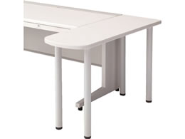 �v���X US �T�C�h�e�[�u�� W1200�~D400�~H720 �z���C�g