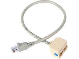 StarTech LANP[upA_v^[ 2 RJ45W[Xvb^ RJ45SPLITTER