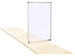 �s�񃉃C�g���^�� �򖗃K�[�h �V���o�[ 2�� ��600mm 2FL-CLAMP-S60