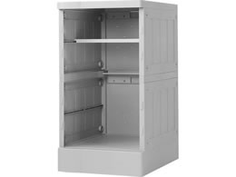 Netforce �v���X�`�b�N���b�J�[L 1�l�p �I�[�v�� �O���[