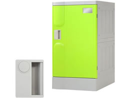 Netforce �v���X�`�b�N���b�J�[L 1�l�p ���Ȃ� �O���[��