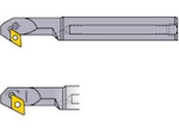 三菱 内径加工用 レバーロック式P形ボーリングバー クーラント穴あり左勝手鋼シャンク A25RPDZNL15