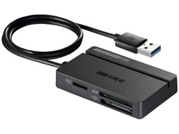 �o�b�t�@���[ USB3.0 �}���`�J�[�h���[�_�[ BSCR100U3BK
