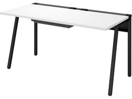 �R�N�� LEAN ���� �����o���t W1400�~D700 �u���b�N�^�z���C�g