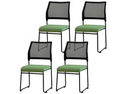 Netforce �����J���[ �~�[�e�B���O�`�F�A�A�\�[�g 4�r �u���b�N�~���X�O���[��