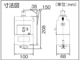 Panasonic 漏電ブレーカ付プラグ 3P20A15mA DH24821K1