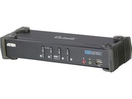 ATEN KVMPスイッチ 4ポート／DVI／USB2.0ハブ搭載 CS1764A 1152976が