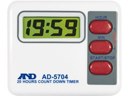 A&D �f�W�^�� �^�C�}�[ 20���Ԍv AD5704 Type A