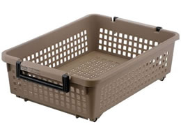 LIV PLUS �x�X�g�R �n���f�B�[ �o�X�P�b�g �u���E�� ���[�^�C�v MA-4171